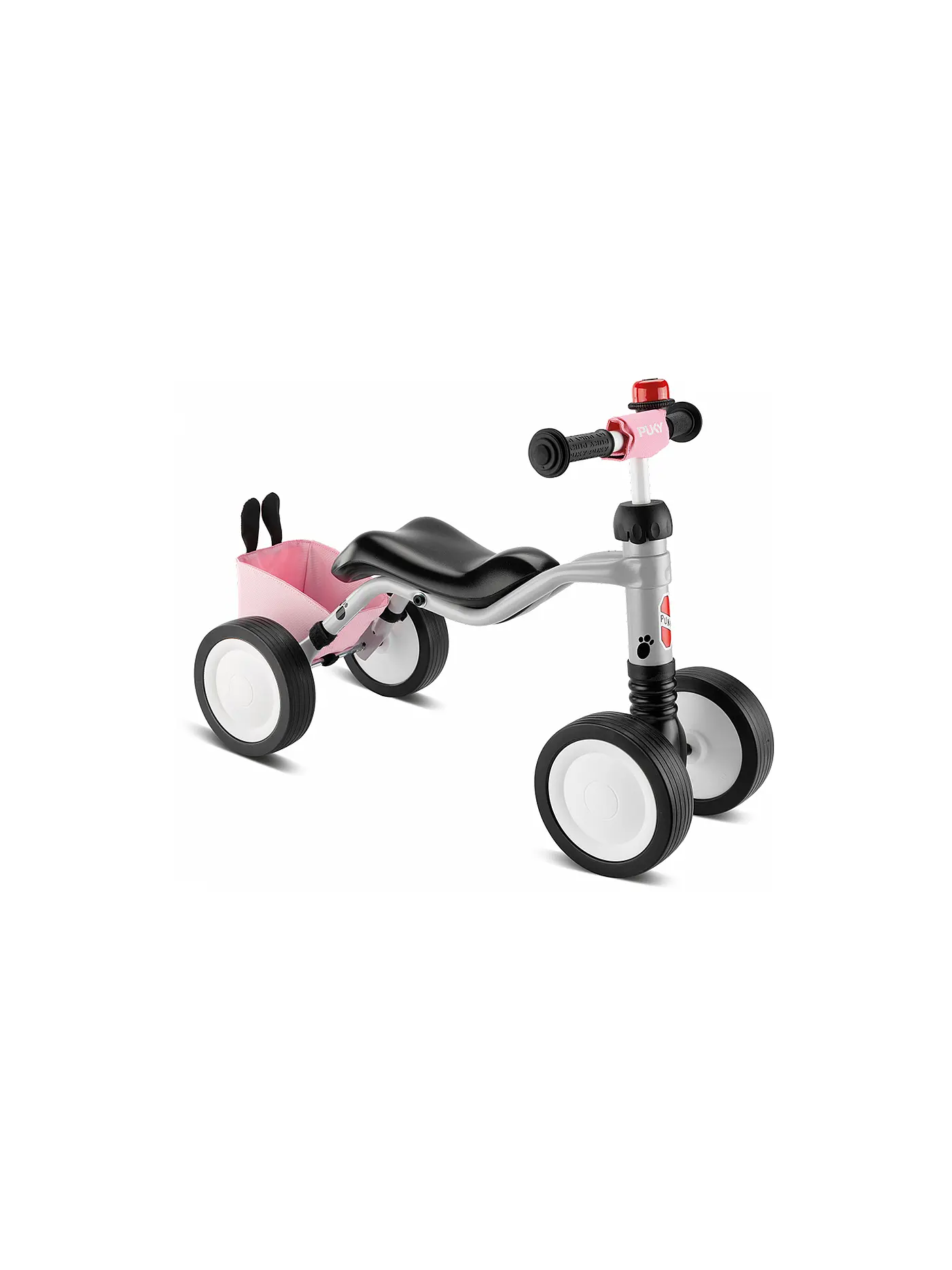 PUKY | Rutschfahrzeug Pukylino mit Tasche/Glocke Grey Bunny | 
